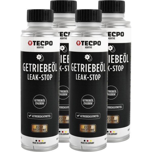 TECPO Getriebeöl Leak-Stop Dichtmittel ESTER 4x300 ml