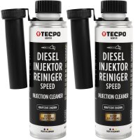 2x TECPO Diesel SPEED Injektor Reiniger Ester, 300 ml