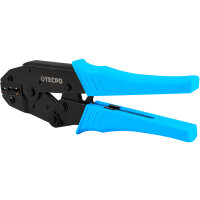 TECPO Crimpzange mit Kabelschuh-Sortiment, 225 mm, 271-teilig + Kabelschuhzange
