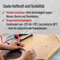 2x TECPO Sprühkleber Hochtemperatur Industriekleber, 500 ml