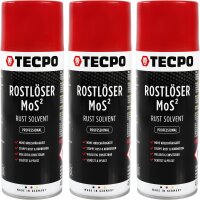 3x TECPO Rostlöser MoS² Rostschutz...