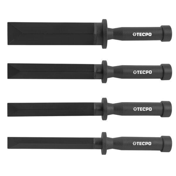TECPO Kunststoff-Schaber-Satz 4-tlg. 19-22-25-38 mm