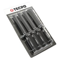 TECPO Kunststoff-Schaber-Satz 4-tlg. 19-22-25-38 mm
