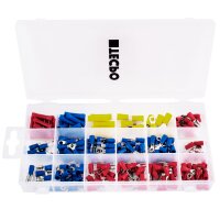 TECPO Kabelschuh Sortiment 185-tlg. + Crimpzange