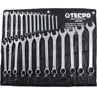 TECPO Maulringschlüssel-Satz, 6-32mm, 25-tlg.+ Wasserpumpenzange