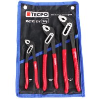 TECPO Maulringschlüssel-Satz, 6-32mm, 25-tlg.+ Wasserpumpenzange