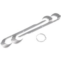 TECPO Schlauchschelle 9 mm (kurz) 24-Stk + Zange