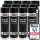 12x 500 ml TECPO Autolack schwarz matt