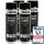 4x 500 ml TECPO Autolack schwarz glänzend