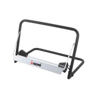 TECPO Putztuchrollen Abroller Wandhalter bis 40cm +2 Putzpapier 36 cm Breit, 3-lagig