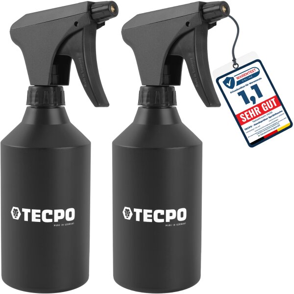 2x TECPO HDPE Handsprüher für Bremsenreiniger 500 ml