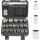 TECPO Steckschlüsselsatz, Innenvielzahn Nüsse, 1/2 Zoll, 10-teilig +  Universal Steckschlüssel-Satz, SW 8-32 mm, E10-E24, 5/16-1-1/4", 19-teilig