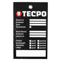 TECPO - Autoteile-Werkzeuge Ölzettelanhänger, 50 Stück