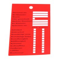 TECPO - Autoteile-Werkzeuge Ölzettelanhänger