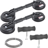 TECPO Gummi-Doppelsauger + Ausbau-Set