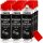 12x TECPO Unterbodenschutz überlackierbar schwarz, 500 ml