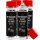 4x TECPO Unterbodenschutz Bitumen schwarz, 500 ml