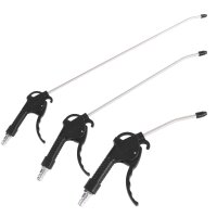 TECPO Ausblaspistolen-Satz, 3-tlg + Druckluft...
