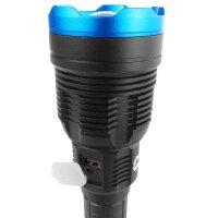 2x TECPO Taschenlampe 8000 Lumen, 6500K, 200m Leuchteweite, Akku Power-Lampe