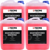4x TECPO Insektenentferner Konzentrat 5L