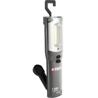 2x TECPO LED Akku Handlampe 1000 Lumen + USB Ladegerät