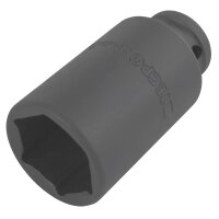 3x TECPO  Kraft-Steckschlüssel-Einsatz, tief, 30 mm