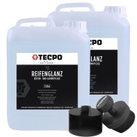 TECPO Reifenglanz und Gummipflege Reifen Pflege 10L +...