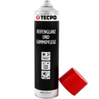 4x TECPO Reifen-Glanz-Spray, 600 ml