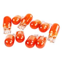 TECPO Glühbirnen WY5W 12V 5W Blinkerbirnen, 50 Stück