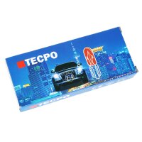 TECPO Glühbirnen WY5W 12V 5W Blinkerbirnen, 50 Stück