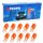 TECPO Glühbirnen WY5W 12V 5W Blinkerbirnen, 50 Stück