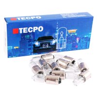 50x TECPO H6W Standlicht BAX9s 12V 6W Parklicht