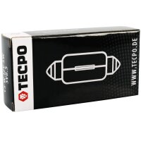 TECPO Kennzeichenleuchte, T11x38, C5W, 20 Stück