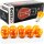 TECPO Glühbirnen Blinker 12V 21W, PY21W, BA15S, 50 Stück