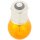 TECPO Glühbirnen Blinker 12V 21W, PY21W, BA15S, 50 Stück