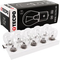 TECPO Autolampen Set H7, Blinkerbirnen, Bremslicht, Glassockel, 40-teilig