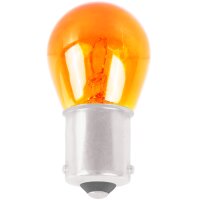 50x TECPO Glühbirnen Blinker 12V 21W, PY21W, BAU15S