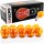 50x TECPO Glühbirnen Blinker 12V 21W, PY21W, BAU15S