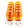 50x TECPO Glühbirnen Blinker 12V 21W, PY21W, BAU15S