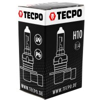 10x TECPO Glühbirne H10 12V 42W