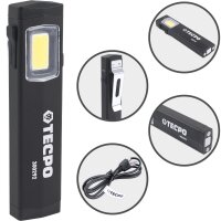 TECPO LED Handlampe mit 500 Lumen