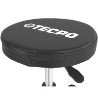 TECPO Werkstatt-Arbeitssitz mit 5 Rollen | Ø 360 mm