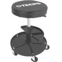 TECPO Werkstatt-Arbeitssitz mit 5 Rollen | Ø 360 mm