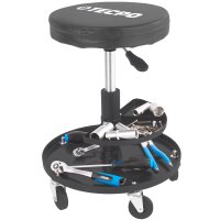 TECPO Werkstatt-Arbeitssitz mit 5 Rollen | Ø 360 mm